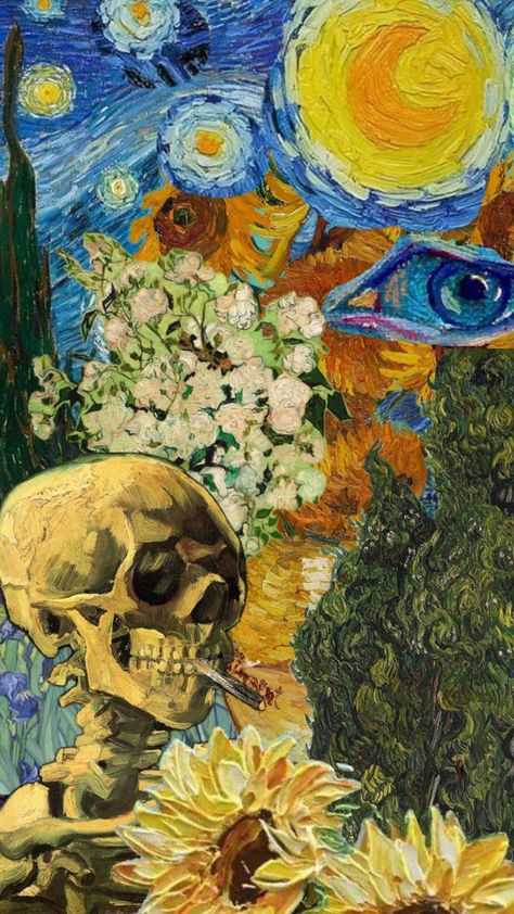 Wallpaper Van Gogh, Greek Symbol Tattoo, Van Gogh Wallpaper, Ram Wallpaper, Evil Eye Tattoo, Macbook Air Wallpaper, Trippy Iphone Wallpaper, Eyes Wallpaper, Arte Van Gogh