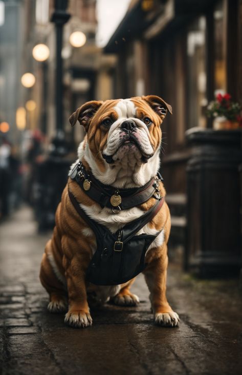 #dog #dogs #mammals #animalsandpets #doggies #aestheticdogs #aestheticdog Muscular Dog, White Bulldog, Flat Face, African Art Paintings, Pep Rally, British Bulldog, Window Painting, English Bulldog, The English