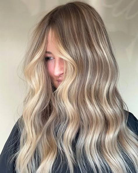 Sandy Dimensional Blonde, Low Maintenance Dimensional Blonde, Fall Blonde Lowlights, Super Dimensional Blonde, Blonde Thick Highlights, Creamy Blonde With Lowlights, High Dimension Blonde, Light Blonde With Lowlights, Before And After Lowlights