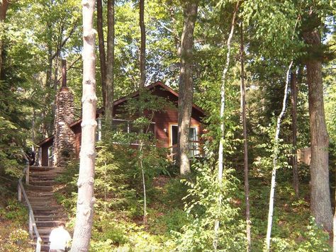 a cabin in a forest, taken on an old camera in 2007 Cottage Core Lake Aesthetic, Cabin Forest Aesthetic, Living In Woods Aesthetic, Cozy Woods Aesthetic, Trailer In The Woods, Wooden Cabin Aesthetic, Woods House Aesthetic, Cottage House In Forest, Cabin Lake Aesthetic