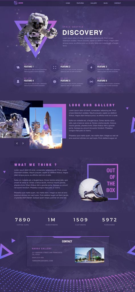 Space Shuttle Discovery Unique Websites, Design De Configuration, Mise En Page Web, Website Design Trends, Design Sites, Web Design Websites, Website Design Inspiration Layout, Kalender Design, Website Landing Page