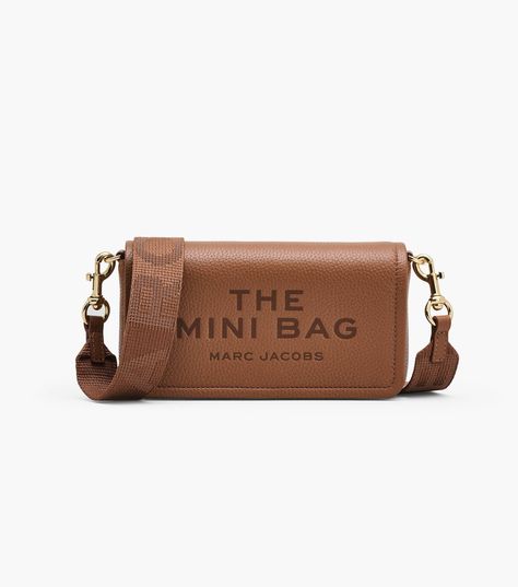 The Leather Mini Bag | Marc Jacobs | Official Site Mini Duffle Bag, Leather Mini Bag, Buckle Bags, Mini Bucket Bags, Sack Bag, Leather Belt Bag, Crossbody Tote Bag, Leather Bucket Bag, Crossbody Tote