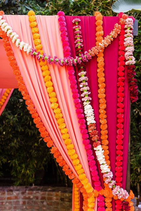 Indian Fusion Wedding Decor, Red And Gold Saree, Wedding Saree Red, Magenta Wedding Decorations, Millwick Wedding, Orange Wedding Decorations, 2026 Wedding, Gold Saree, Saree Red