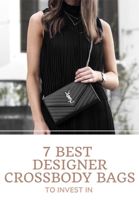 Designer Black Cross Body Bag, Black Designer Crossbody Bag, Timeless Crossbody Bag, Designer Crossbody Bags 2023, Trendy Crossbody Bags 2023, Versatile Crossbody Bag, Black Crossbody Bag Outfit, Celine Crossbody Bag, Cross Body Bag Outfit