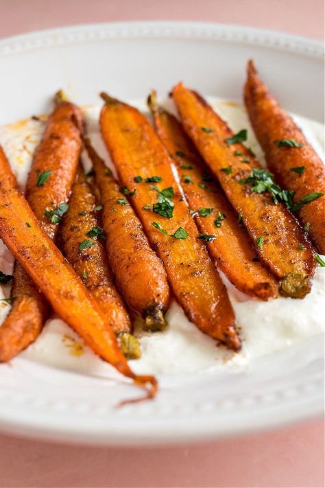 Spiced Carrots with Whipped Feta - CPA: Certified Pastry Aficionado Whipped Feta Carrots, Feta Carrots, Carrots With Whipped Feta, Whipped Feta Dip, Easter Side Dishes, Spiced Carrots, Sweet Potato Biscuits, Rainbow Carrots, Feta Dip