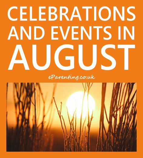 Celebrations and Events in August 2019 Calendar Template Cute, August Events, Women Musicians, World Lion Day, Yorkshire Day, August Themes, Annual Campaign, July Events, World Elephant Day