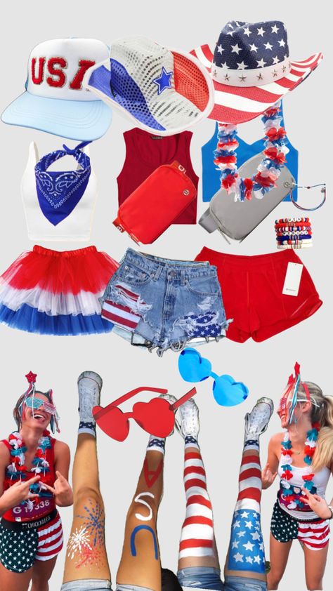 Usa Football Theme Outfit, Football Season Outfits, Football Game Outfit Highschool, College Football Outfits, Outfits Highschool, Spirit Week Outfits, Outfit Preppy, Matching Outfits Best Friend, Game Outfit