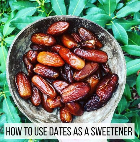 My Favorite Ways to Use Dates As a Sweetener (+ syrup recipe) | The Friendly Fig Date Recipes Healthy, Quick Vegan, Date Recipes, Sweet Potato Breakfast, I Gave Up, Processed Sugar, Vegan Ice Cream, Syrup Recipe, Sugar Free Desserts