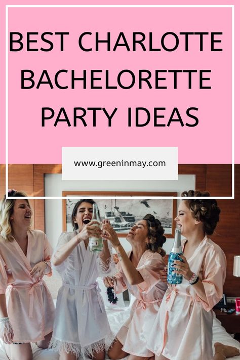 Are you planning a bachelorette party in Charlotte, North Carolina and looking for ideas? Here are some top Charlotte bachelorette party ideas including places to stay, eat, drink, and activities Charlotte North Carolina Bachelorette, Charlotte Bachelorette Party, Planning A Bachelorette Party, Charlotte North Carolina, Bachelorette Weekend, Fine Dining Restaurant, Craft Cocktails, Party Looks, Best Part Of Me