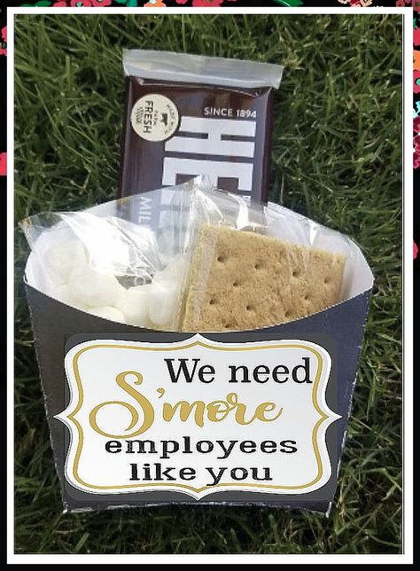 Gift Labels - Get it while it is still available - So take action right now! Click to visit! Smores Gift, Customer Appreciation Gifts, Appreciation Gifts Diy, Staff Appreciation Gifts, Teacher Appreciation Gifts Diy, Volunteer Appreciation, Company Picnic, Dessert Party, Client Appreciation