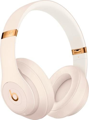 Beats by Dr. Dre - Beats Studio3 Wireless Headphones - Porcelain Rose Beats Headphones Wireless, Dre Headphones, Wireless Beats, Cute Headphones, Wireless Noise Cancelling Headphones, Studio Headphones, Produk Apple, Accessoires Iphone, Beats Studio