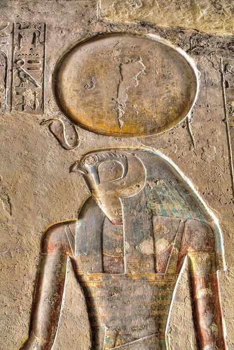 Thebes Egypt, Ramses Iii, Ancient Relics, God Horus, Ancient Egypt History, Pagan Gods, Egyptian Artifacts, Ancient Egyptian Gods, Ancient Egypt Art