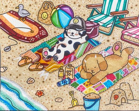 Bobbie Goods Inspiration, Bobbie Goods Coloring Inspiration, Bobbie Goods Colored, Bobbie Goods Coloring Book, Bobbi Goods, Beach Drawings, Bobbie Goods Coloring, Bobby Lee, Disney Pop Art