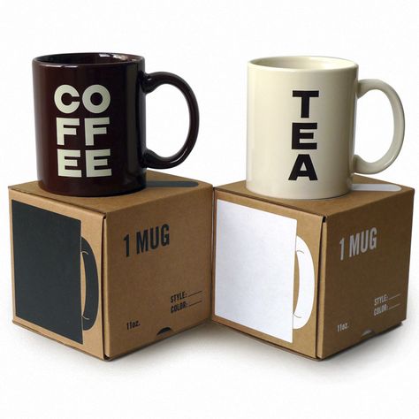 Tea Infographic, Mug Packaging, Coffee Vs Tea, Coffee Infographic, Cool Packaging, Keramik Design, Fancy Coffee, Coffee Packaging, Design Office