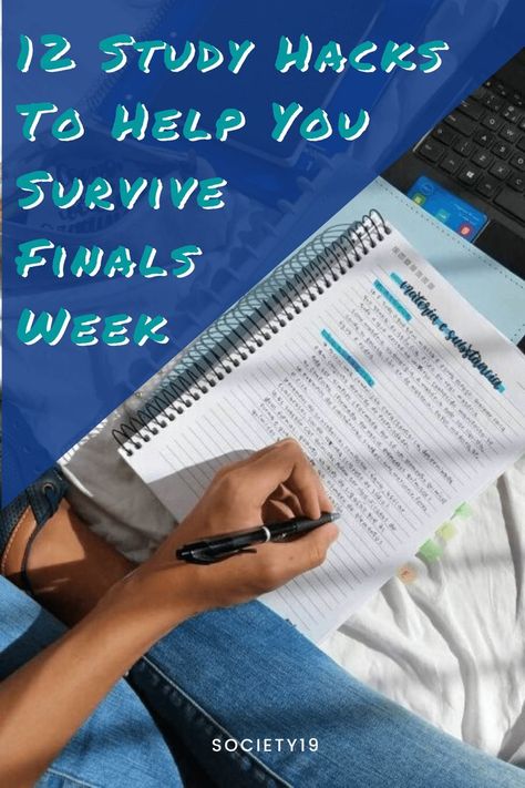 Study hacks are meant to help you prepare for finals week. It might feel like everything is piling up during this time, but you can manage your studying with these tips. Here are some study hacks to keep in mind and help you ace all your tests!    #finalsweek #studyhacks Good Study Habits, Mnemonic Devices, Note Taking Tips, Studying Tips, Test Taking Strategies, Study Hacks, College Search, Effective Study Tips, Study Techniques