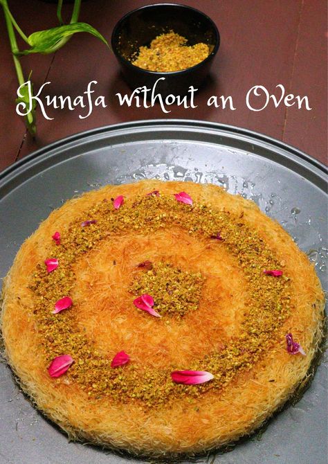 Atayef Recipe, Kunafa Recipe, Middle Eastern Dessert, Arabic Desserts, Arabic Dessert, Middle Eastern Desserts, Mozzarella Recipes, Small Oven, Phyllo Dough