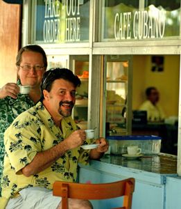 We show you how to order, drink, and make Cuban coffee. Three Guys From Miami: On the web since 1996. Cuban Coffee Shop, Coffee Window, Miami Attractions, European Cafe, Cuban Coffee, Cuban Culture, Latin American Food, Coffee Tips, Cuban Food