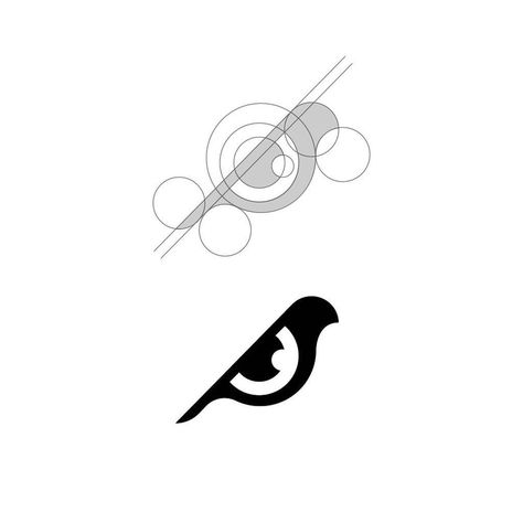 Eye + Bird by @shibupg . . Follow us and tag #logoinspire to be featured.  #logo #logos #design #branding #graphicdesign #logoinspiration… Fonts Photoshop, Eye Logo Design, Logo Bird, Arabic Fonts, Nature Logo Design, Bird Logo Design, Illustrator Logo, Inspiration Logo Design, Graphisches Design