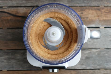 food processor for homemade peanut butter Butter At Home, Homemade Nut Butter, Making Peanut Butter, Homemade Peanut Butter, Food Processor, How To Make Homemade, Nut Butter, A Food, Food Processor Recipes