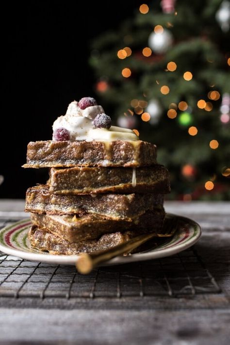 Waffle French Toast, Christmas Brunch Recipes, Half Baked Harvest Recipes, Harvest Recipes, Holiday Breakfast, Half Baked, Christmas Brunch, Half Baked Harvest, Christmas Breakfast