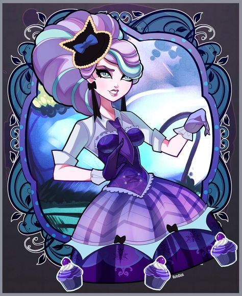 Kitty Cheshire, Ever After High Rebels, Lizzie Hearts, Personajes Monster High, Female Dragon, Monster High Art, Ever After High, High Art, Purple Hair