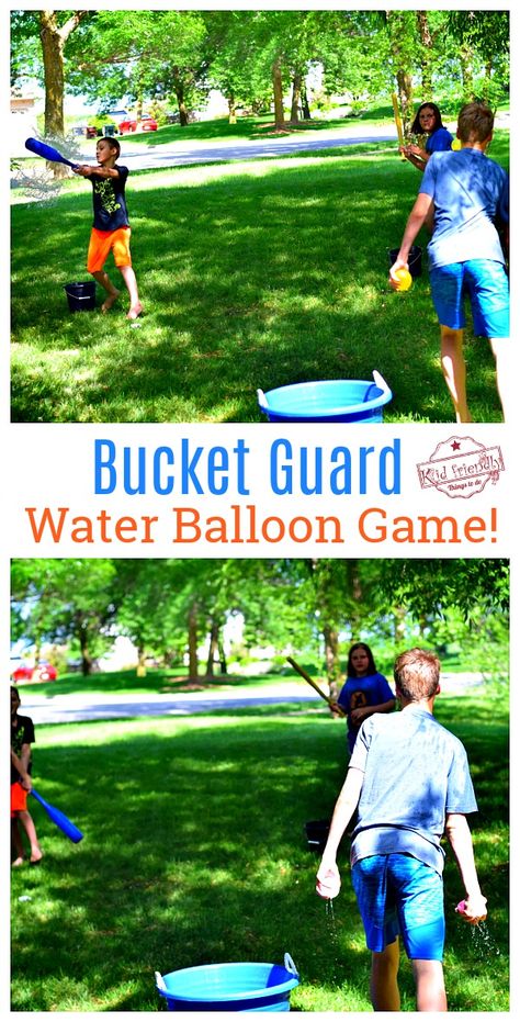 Backyard Water Games, Balloon Games For Kids, Water Balloon Games, Outdoor Water Games, Summer Outdoor Games, Backyard Party Games, Balloon Games, Outdoor Party Games, Water Kids