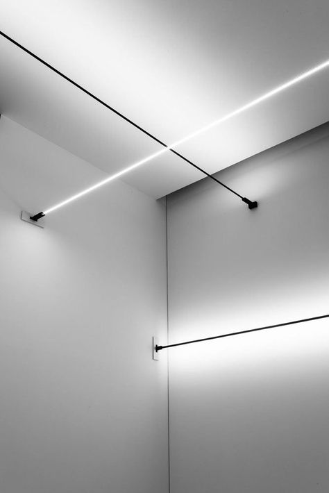 David Groppi, Light Concept, Blitz Design, Home Lighting Design, Stainless Steel Lighting, Lighting Concepts, Lighting Design Interior, White Room, Luminaire Design