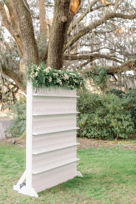 Beer And Champagne Wall, Champagne Holder Wedding, Champagne Wall For Wedding, Champagne Welcome Wall, Unique Champagne Wall, Champagne Board Wedding, Wood Champagne Wall, Sip And Be Seated Champagne Wall, Diy Wedding Rentals