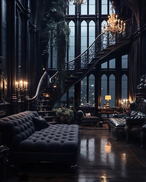 Escape Place Aesthetic, European Mansion Aesthetic, Manor House Aesthetic, Gothic Mansion Interior, Environmental Reference, Gothic Houses, Gothic Fireplace, Gothic Manor, Gothic Homes