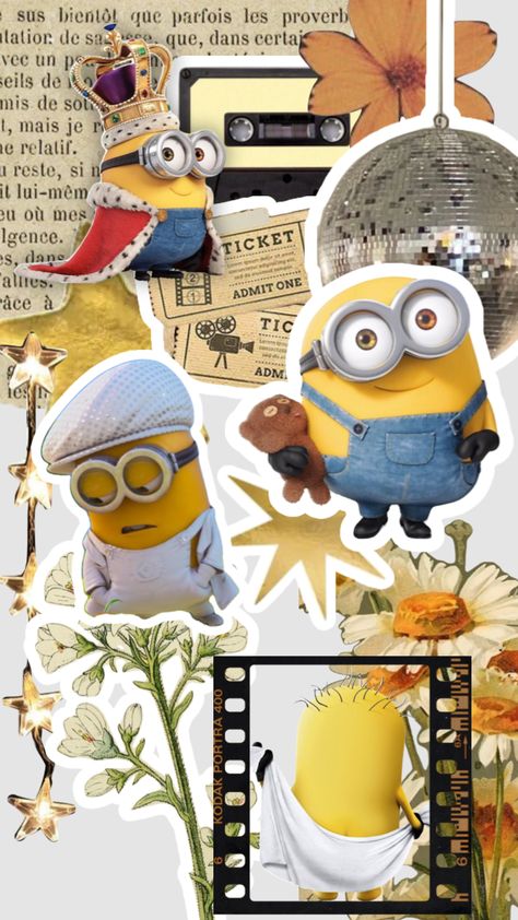 Minion Template, Minions Animation, Cute Minions Wallpaper, Yellow Minion, Minions Bob, White Wallpaper For Iphone, Minion 2, Funny Lockscreen, Lock Screen Wallpaper Iphone