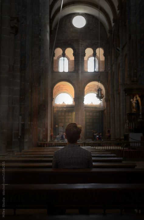 Church Pictures Aesthetic, Church Boy Aesthetic, Church Asethic, Take Me To Church Aesthetic, Catholic Church Aesthetic, People In Church, Praying In Church, Church Photoshoot, A Man Of God