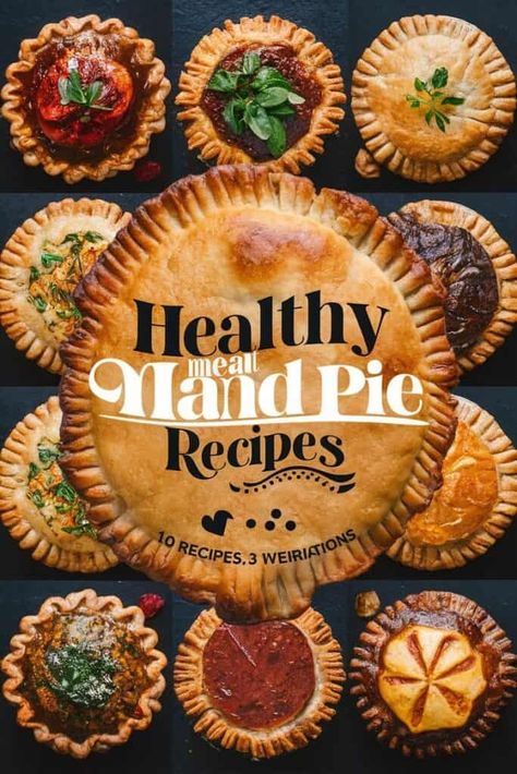 10 Healthy Meat Hand Pie Recipe Ideas for a Delicious Treat Gluten Free Hand Pies Savory, Freezer Hand Pies, Gluten Free Hand Pies Crust Recipe, Savory Hand Pies Recipes Pie Crust, Mini Pot Pie Recipe, English Hand Pies, Dinner Hand Pies, Hand Meat Pies Recipes, Hand Pie Recipes Savory