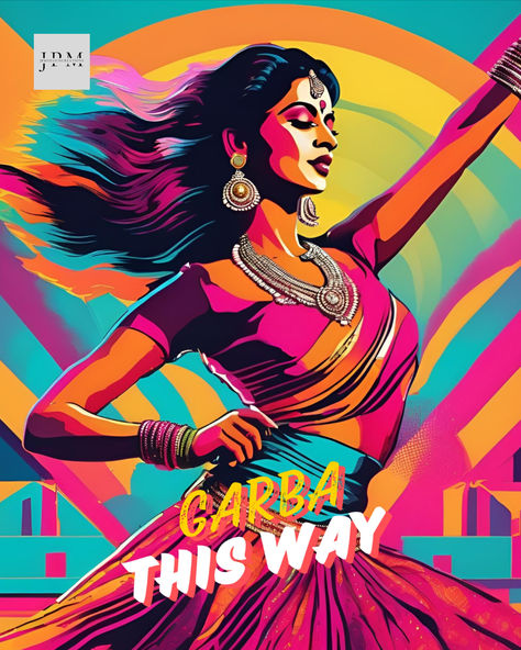 Brighten up your living space or office with this stunning Indian Pop Art Gujarati Garba Wall Poster! Perfect as a unique gift for friends and family, this art print captures the spirit of traditional Garba dance with its vibrant colors and joyful design. Ideal for any festive occasion or as daily inspiration, this poster adds a touch of cultural flair to any room. Bring home a piece of India and celebrate the beauty of Gujarati art in your own space! Garba Poster, Indian Pop Art, Gujarati Garba, Indian Fashion Show, Desi Art, Fashion Show Poster, Pop Art Wall, Navratri Images, Canvas Drawing