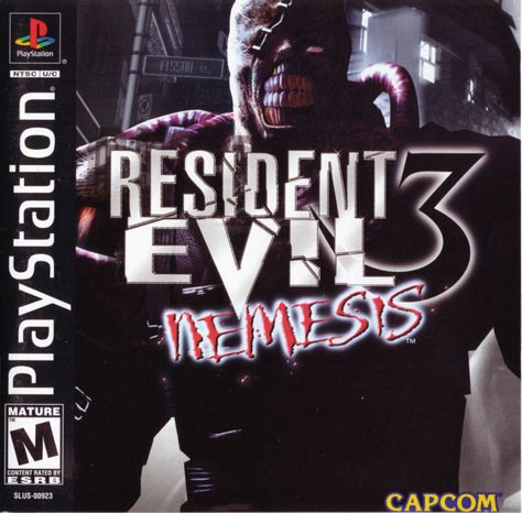 Resident Evil 3: Nemesis (1999) PlayStation box cover art - MobyGames Resident Evil 2 Ps1, Resident Evil Playstation, Resident Evil Game, Video Game Systems, Sega Dreamcast, Playstation 1, Jill Valentine, Video Game Controller, Retro Video Games