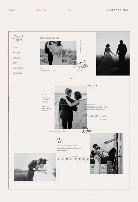 Wedding WIX Website Template Wedding Digital Invitation Wedding Website Wording, The Knot Wedding Website, Sabe The Date, Category Design, Wedding Website Examples, Wedding Invitation Website, Wedding Layout, Wedding Website Template, Wedding Web