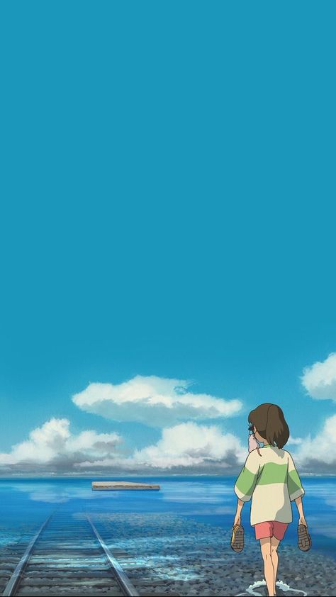 Personajes Studio Ghibli, Studio Ghibli Background, Chihiro Y Haku, Ghibli Artwork, Studio Ghibli Movies, Japon Illustration, Studio Ghibli Art, Ghibli Movies, Ghibli Art