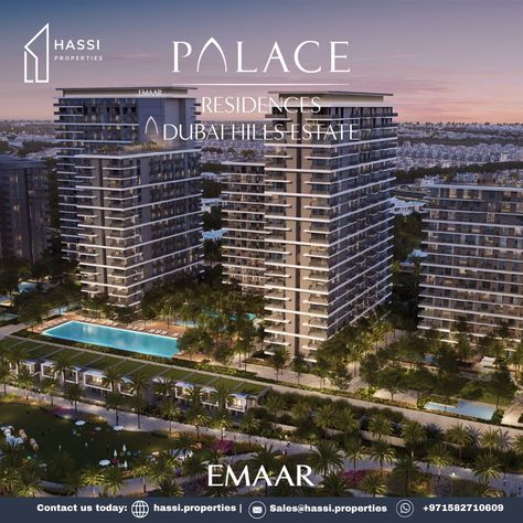 Palace Residence - Dubai Hills | Luxury Living 📍Dubai Hills, UAE Experience elegance at Palace Residence: unmatched luxury, and breathtaking views. Palace Residence - Luxury Redefined ✓ 1, 2, & 3 bedroom options ✓ World-class amenities ✓ Prestigious address in Dubai Hills Starting from AED 1.76M. Contact us now: 🌐 Visit www.hassi.properties 📞 Whatsapp +971 58 271 0609 ✉ Email sales@hassi.properties #PalaceResidence #LuxuryLiving #DubaiHills #Emaar #HassiProperties #Dubai #UAE #DubaiP... Dubai Residence, Emaar Dubai, Dubai Hills, Dubai Architecture, Royal Palace, Dream Board, Dubai Uae, Self Discovery, 3 Bedroom