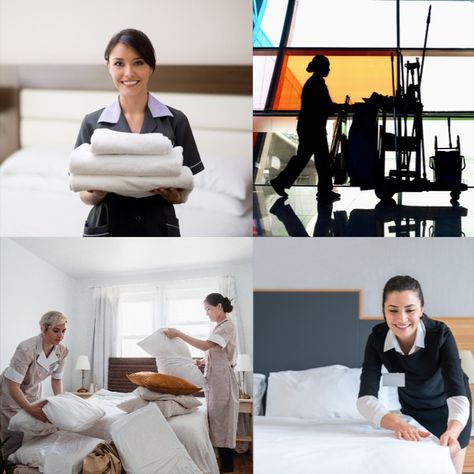 10 Things Housekeepers Wish They Could Tell You Housekeeping Photography, Hotel Photoshoot Ideas, Hotel Marketing Design, Housekeeping Business, Hotel Poster, Resort Photography, Hotel Housekeeping, Hotel Photography, Dream Collage