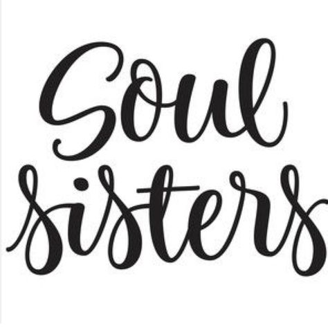 Bff Illustration, Soul Sister Quotes, Family Stickers, Soul Sister, Sister Quotes, Cameo Projects, Soul Sisters, Silhouette Design Store, Cricut Projects Vinyl