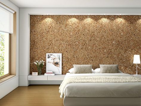 Modern cork interior design - Little Piece Of Me Alternatives To Drywall, Cork Wallpaper, Cork Tiles, Cork Wall, Kamikaze, Creative Living, Suspension Lamp, Interior Trend, Sound Proofing