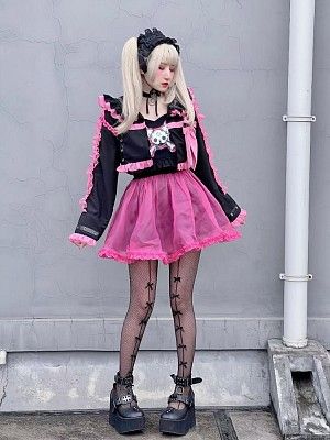 Neon Punk Fashion, Punk Aesthetic Outfit, Pink Alternative Fashion, Out Of Service, Dolly Fashion, Techwear Fashion, Punk Outfits, Goth Outfits, Feminine Outfit