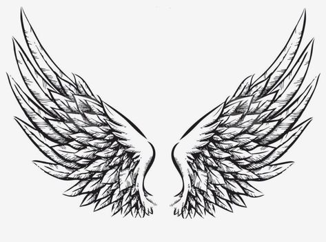 Chest Wing Tattoos For Men, Angle Wing Tattoo Men, Angel Wing Knee Tattoo, Angel Wings Neck Tattoo, Wings Neck Tattoo, Wing Neck Tattoo, Wings Tattoo Design, Eagle Wing Tattoos, Memorial Tattoo Ideas