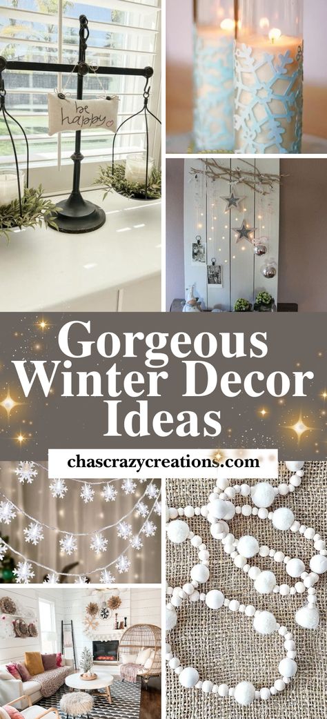 As the winter chill settles in, there’s no better time to transform your living space into a cozy haven filled with warmth and style. In this blog post, we’ll explore 37+ beautiful winter decor ideas, and dive into different ways of winter styling, combining the warmth of tradition with the excitement of modern trends. Elegant Winter Decor, Winter Theme Decor, Winter Bathroom Decor Ideas, Winter Vase Filler Ideas, Decorative Vase Filler Ideas, Winter Diy Decor, Winter White Decor, After Christmas Winter Decor, Winter Wonderland Home Decor