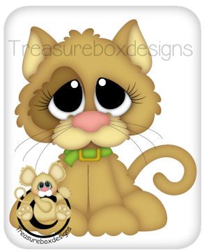 BIG EYES Popular Big Eyed Animals, Bear Felt, Cats With Big Eyes, Unique Stamps, Box Designs, Paper Dolls Book, Cat Clipart, Card Making Crafts, Cat Character