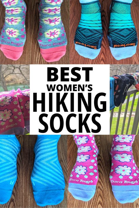 Best women's hiking socks, Darn Tough flower power socks, Smartwool ankle socks, Icebreaker ankle socks, Darn Tough pink flower power socks. Womens Hiking Socks, Costa Ric, Womens Socks, Hiking Socks, Muck Boots, Hiking Women, Best Hikes, Socks Women, Trekking