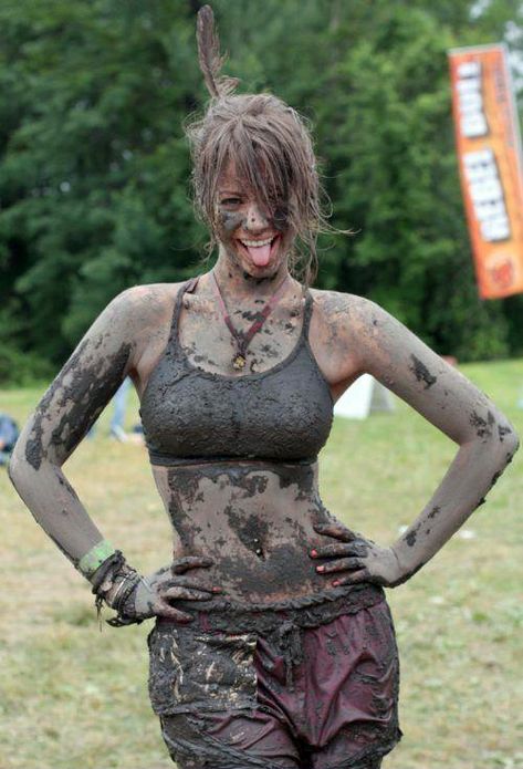 a repost but I don't care. She is gorgeous. - Imgur Mudding Girls, Muddy Girl, Dirty Girl, Mud Run, Tough Mudder, Spartan Race, Hilary Duff, College Girls, Miley Cyrus