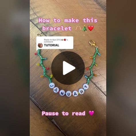 Taylor Swift Christmas Bracelet, Taylor Bracelets, Taylor Swift Christmas, Bracelet Tutorials, Diy Friendship Bracelets Tutorial, Bracelets Tutorial, Friendship Bracelets With Beads, Friendship Bracelets Tutorial, Tour Outfits