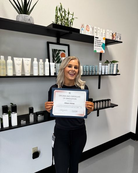 it’s official— i’m your new fav (almost licensed) esthetician ;) next step: take all the state boards + officially get my license! Get My License, Esthetician License, Licensed Esthetician, Vision Bored, Before The Wedding, Wait And See, Next Step, 2025 Vision, Esthetician