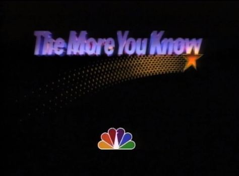 The More You Know Logo, 90s Childhood, Graphic Design Fun, The More You Know, Grappling, Glass House, Neon Signs, Graphic Design, Glass