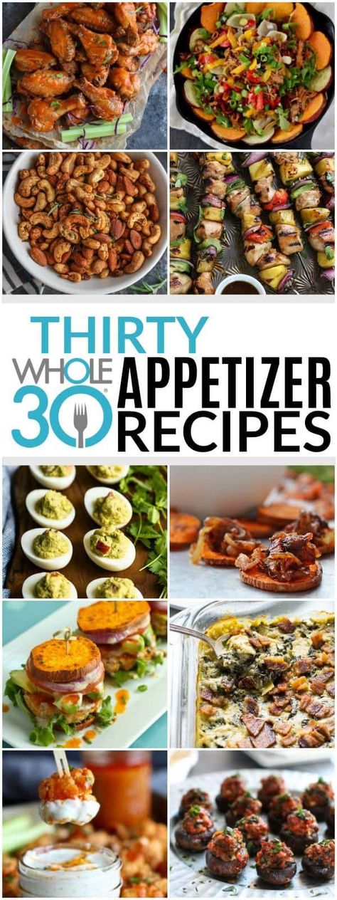 Whole30 Appetizers, Gluten Free Appetizers Easy, Easy Healthy Appetizers, Starter Ideas, Appetizers Healthy, Healthy Appetizers Easy, Healthy Appetizer, Gluten Free Appetizers, Whole 30 Diet